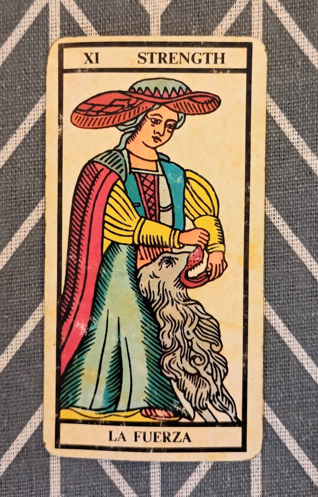 la fuerza tarot de marsella