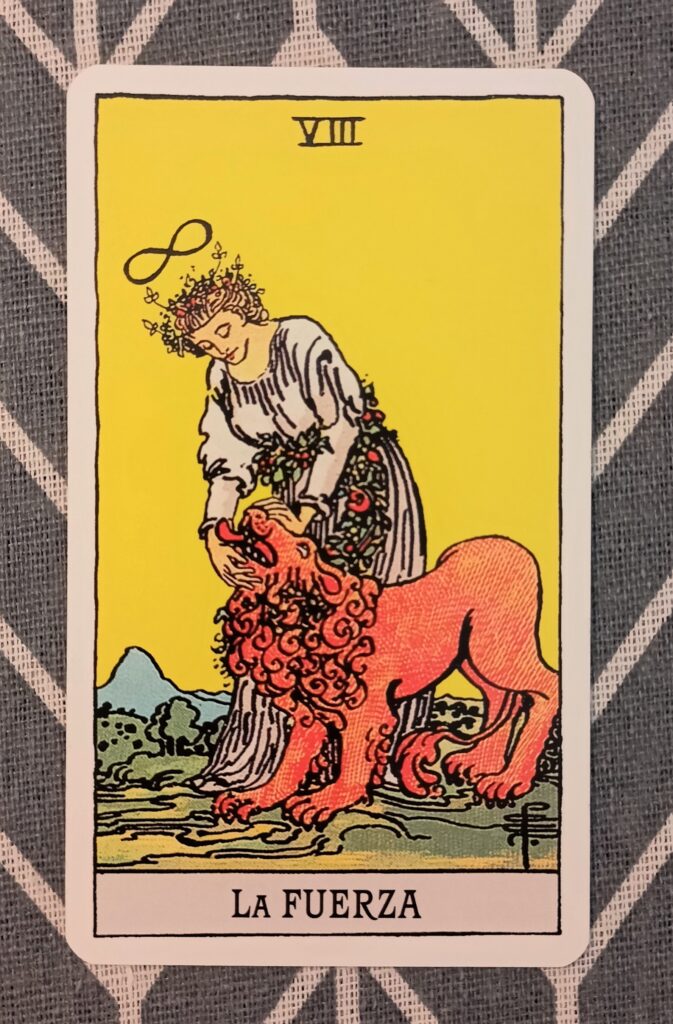 lecturas de tarot la fuerza rider waite smith