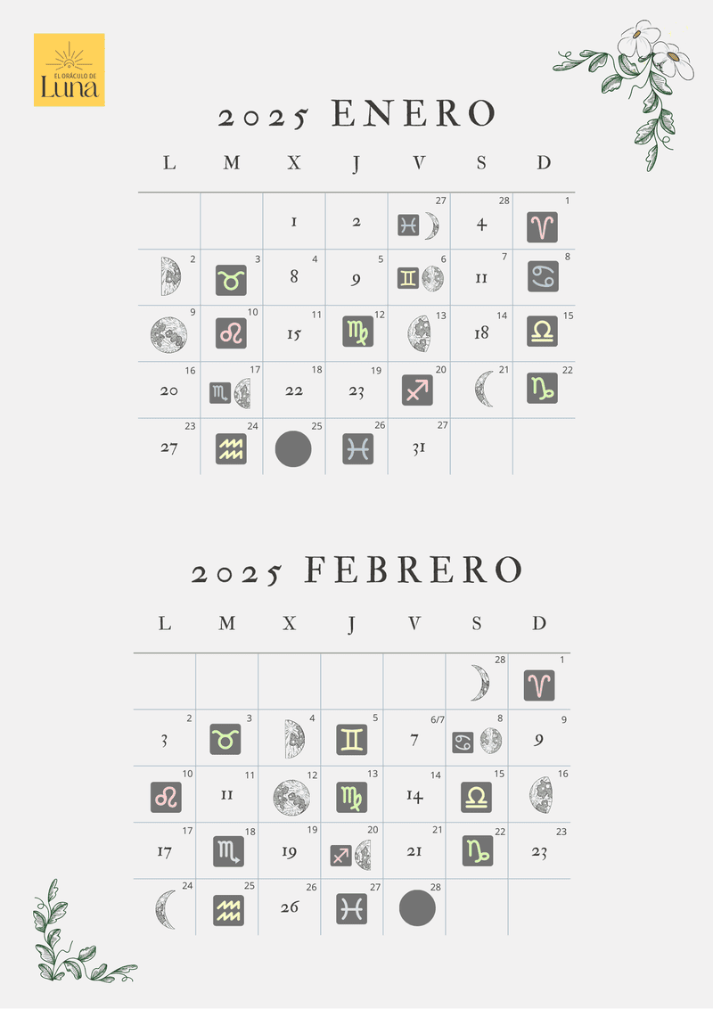 Calendario lunar 3