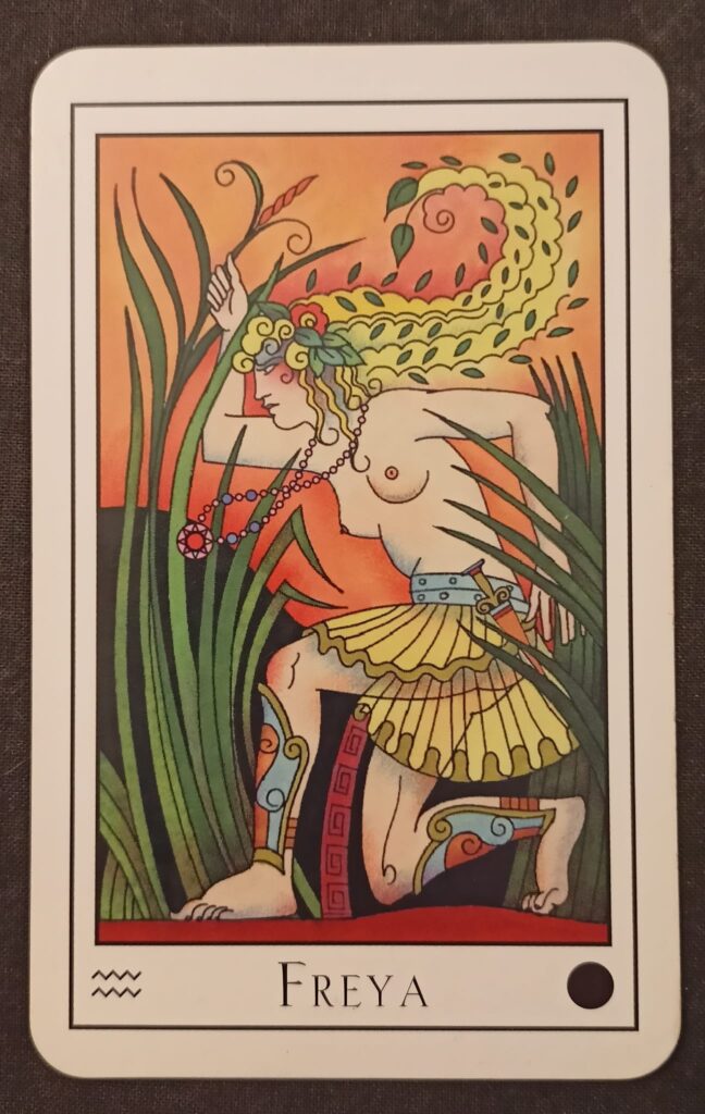 carta diosa freya