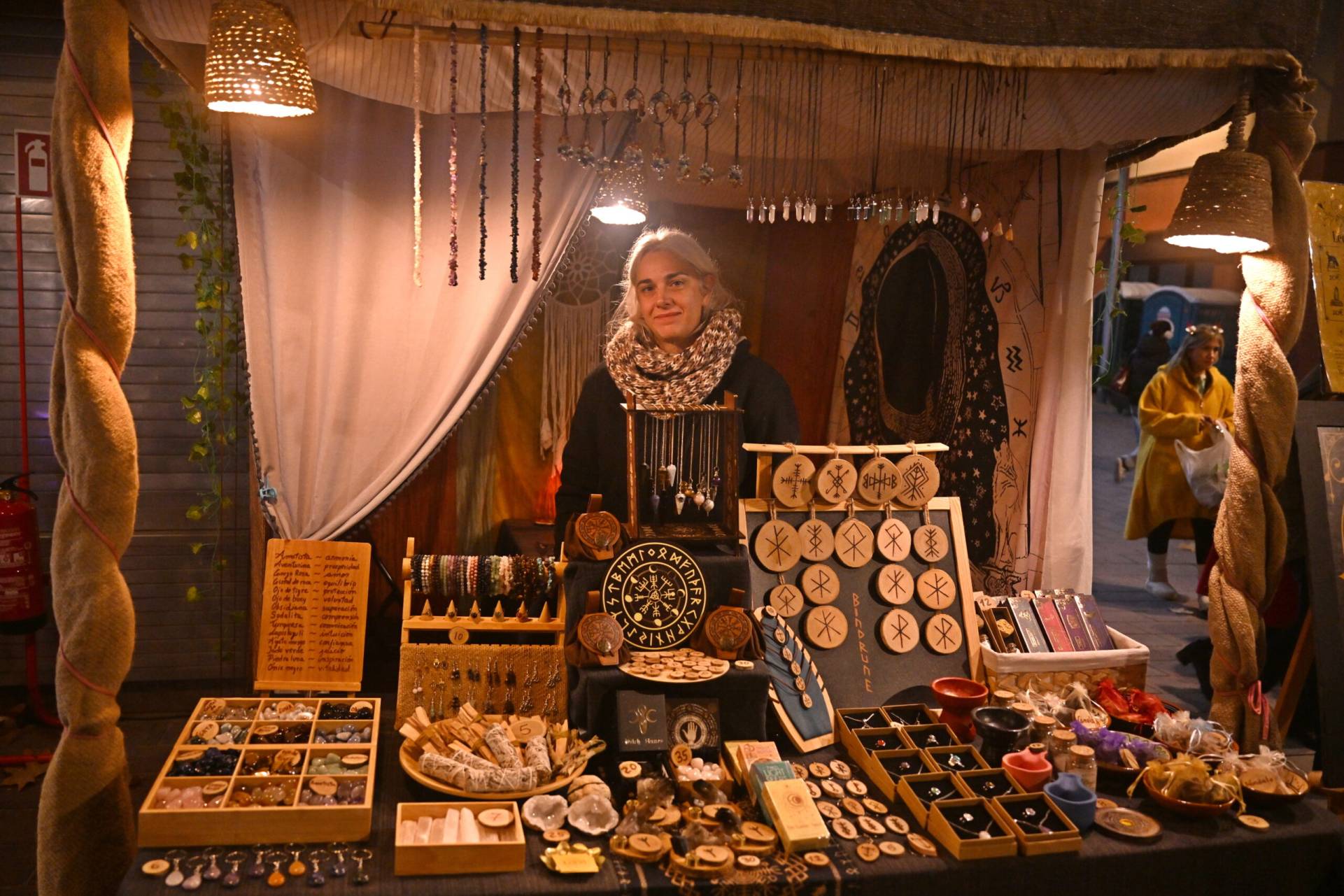 El Oráculo de Luna parada de tarot